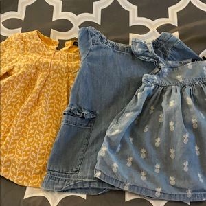 Bundle of babyGap dresses